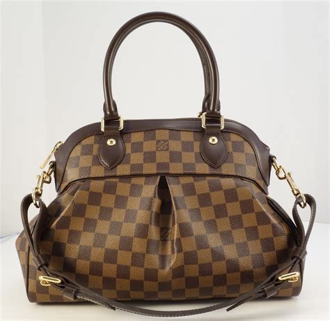 authentic louis vuitton damier trevi pm bag